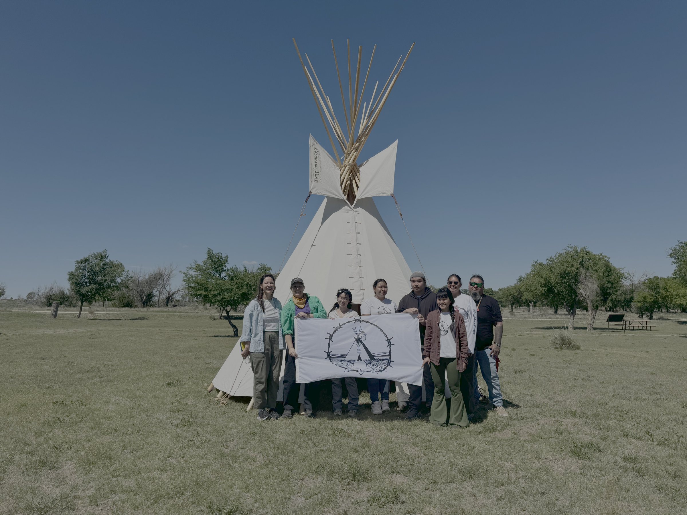 Participants at the Amache pilgrimage